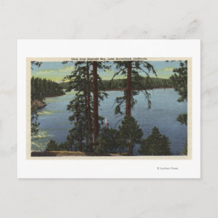 Blick aus der smaragdgrünen Bucht Postkarte