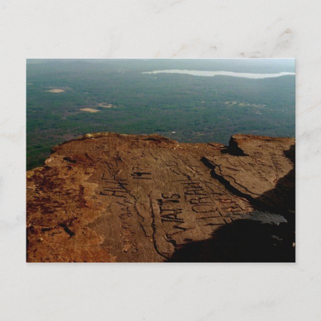 Blick Berg Catskills Postkarte (Vorderseite)
