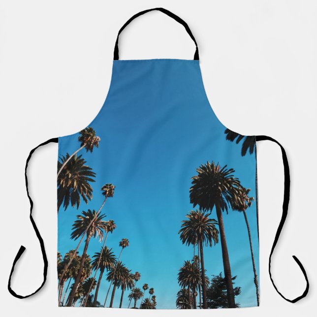 Blick des Wurms auf Bäume Schürze (Vorderseite)