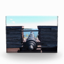 Blick hinunter zum Fass Fotoblock