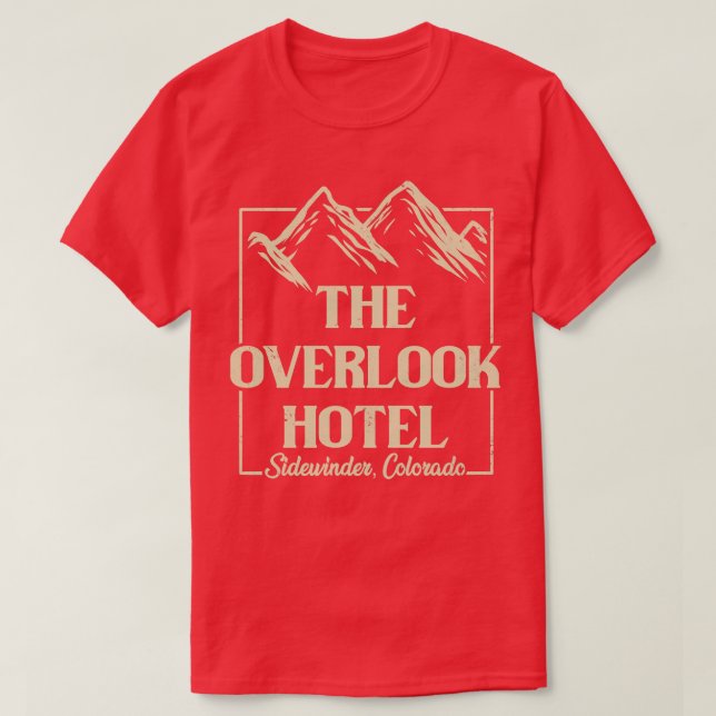 Blick Hotel Vintag T-Shirt (Design vorne)