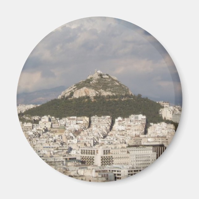 Blick in Athen Magnet (Vorne)