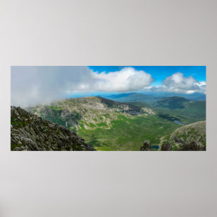 Blick in das Becken, Baxter Staat Park, Maine Poster