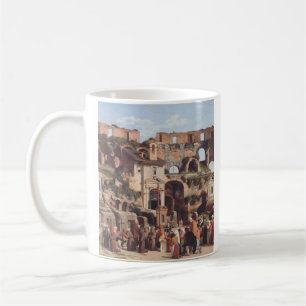 Blick in das Innere des Kolosseums Kaffeetasse
