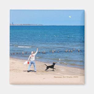 Blick in den Himmel Magnet