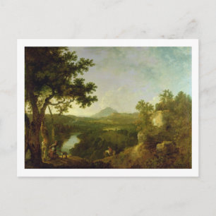 Blick in der Nähe von Wynnstay, dem Sitz von Sir W Postkarte