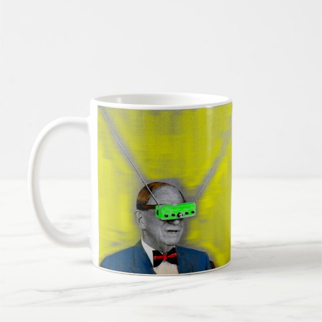 Blick in die Zukunft Kaffeetasse (Links)