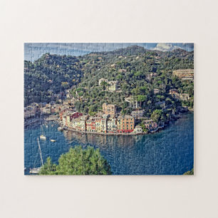 Blick nach Portofino, Italien - 11x14 - 252 Stk. Puzzle