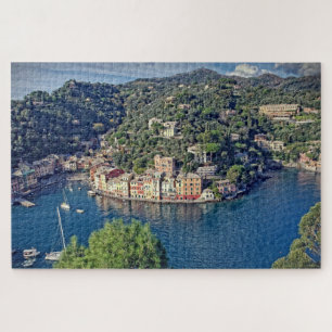 Blick nach Portofino, Italien - 20x30 - 1014 Stk. Puzzle