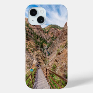 Blick nach Sieben Falls Stairs iPhone Case
