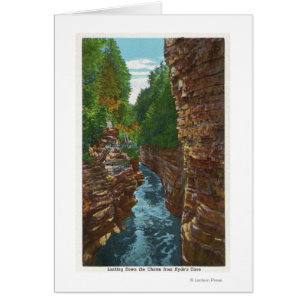 Blick nach unten Ausbleibender Keule aus Hydes Höh