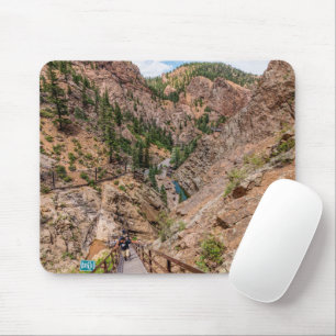 Blick nach unten Sieben Falltreppen Mouse Pad Mousepad