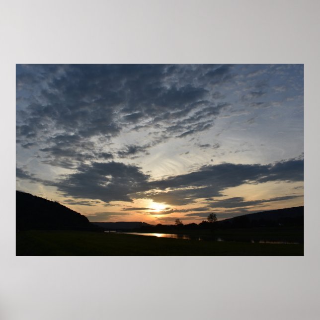 Blick nach Westen Poster (Vorne)