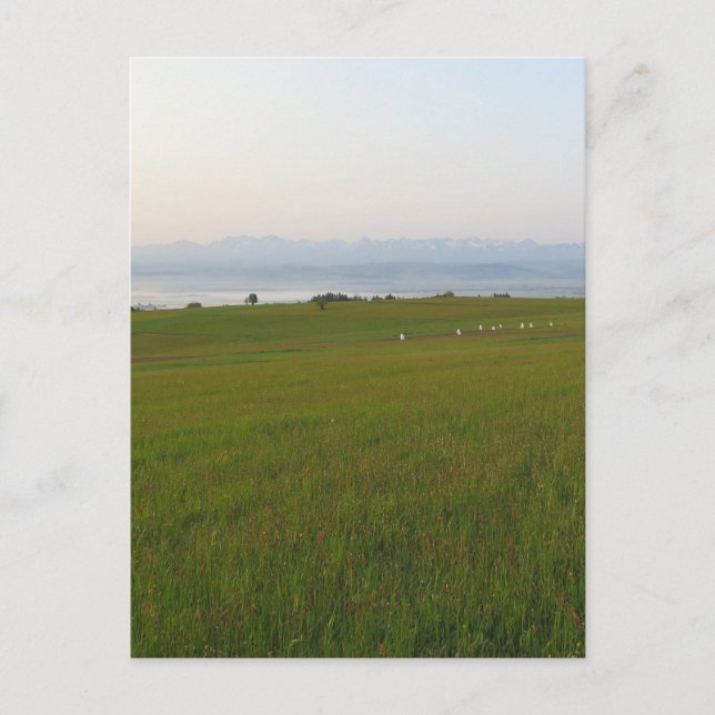 Blick Tatra aus Beskids Postkarte (Vorderseite)