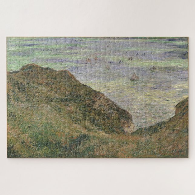 Blick über das Meer von Claude Monet Puzzle (Horizontal)