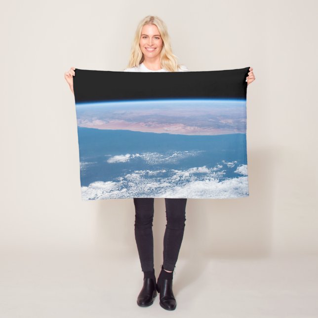 Blick über die Südwestküste Afrikas. Fleecedecke (Beispiel)