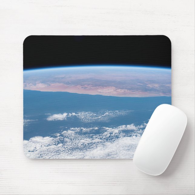 Blick über die Südwestküste Afrikas. Mousepad (Mit Mouse)