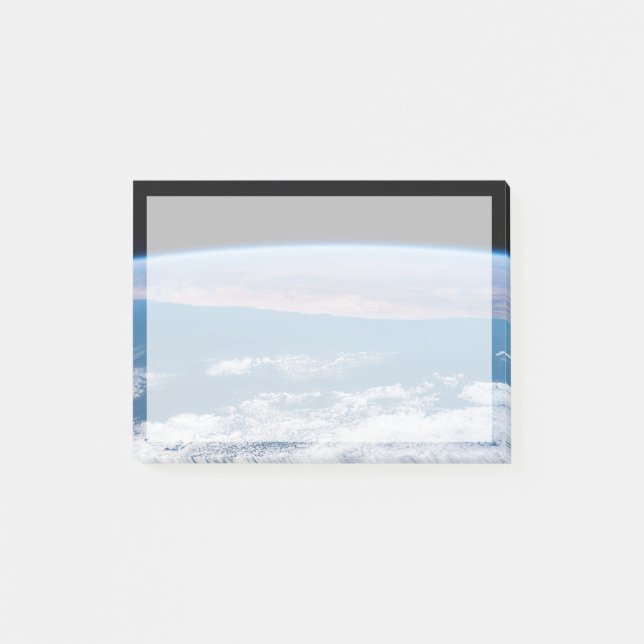 Blick über die Südwestküste Afrikas. Post-it Klebezettel (Vorderseite)