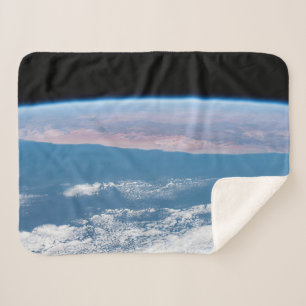 Blick über die Südwestküste Afrikas. Sherpadecke