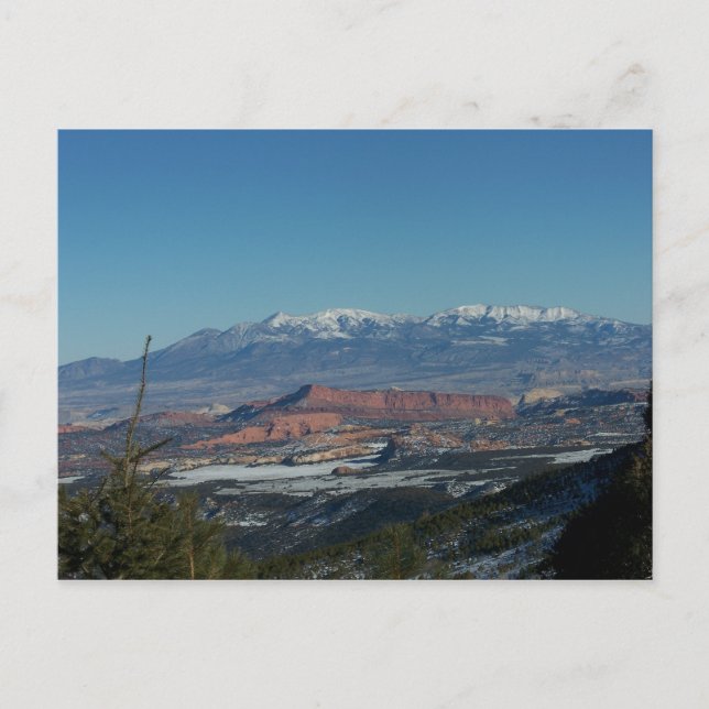 Blick über die unteren Bowns Postkarte (Vorderseite)