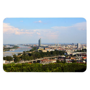 Blick über Wien Magnet