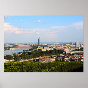 Blick über Wien Poster