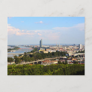 Blick über Wien Postkarte