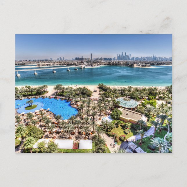 Blick vom Atlantis Palm Hotel Postkarte (Vorderseite)