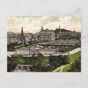 Blick vom Edinburgh Castle Postkarte