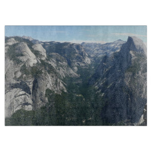 Blick vom Glacier Point im Yosemite National Park Schneidebrett