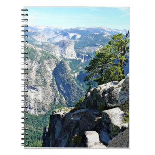 Blick vom Glacier Point, Yosemite, CA Notizblock