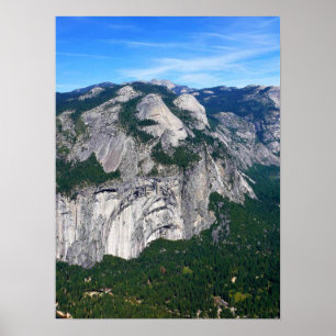Blick vom Glacier Point, Yosemite, CA Poster