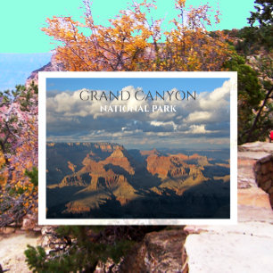 Blick vom Grandview Point, Grand Canyon NP Postkarte