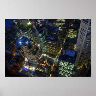Blick vom Sydney Tower Druck Poster