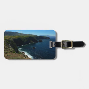 Blick von der Santa Cruz Insel im Channel Islands Gepäckanhänger