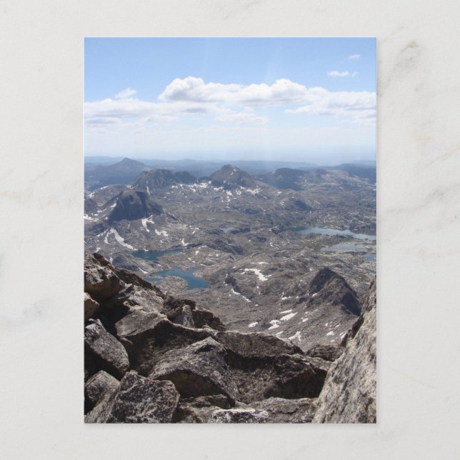 Blick von Fremont Peak Postkarte (Vorderseite)