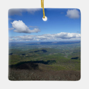 Blick von Marias Felsen Keramikornament