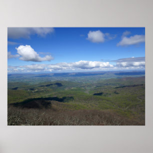 Blick von Marias Felsen Poster