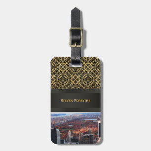 Blick von oben: Herbst im Zentralpark 01 Gepäckanhänger