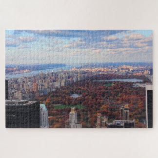 Blick von oben: Herbst im Zentralpark 01 Puzzle