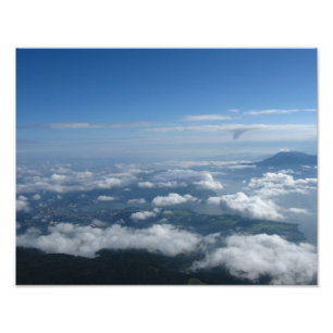 Blick von Pilatus Fotodruck