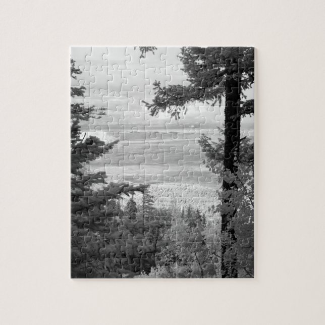 Blick westlich vom Wappen Sandia, Berge, Puzzle (Vertikal)