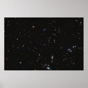 Blick zwischen den Konstellationen Pisces und Andr Poster