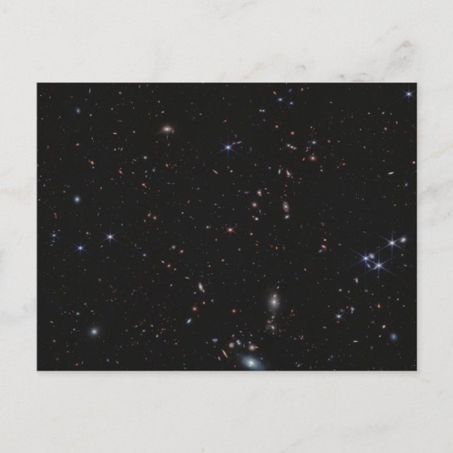 Blick zwischen den Konstellationen Pisces und Andr Postkarte (Vorderseite)