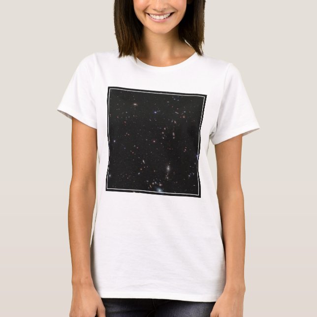 Blick zwischen den Konstellationen Pisces und Andr T-Shirt (Vorderseite)
