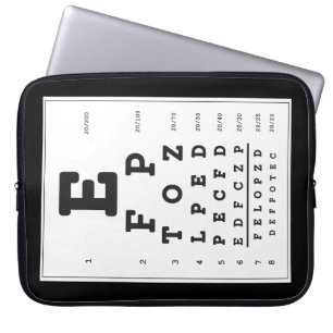 Blickdiagrammleiste obere Schnürung Laptopschutzhülle