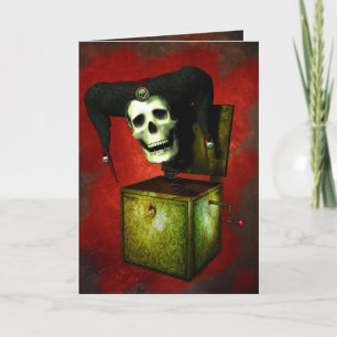 Blicke auf Halloween-Karte Karte