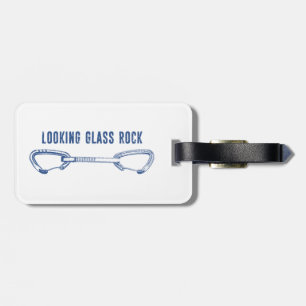 Blickwinkel Glass Rock Klettern Quickziehen Gepäckanhänger