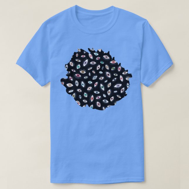 Blickwinkel Schwarz T-Shirt (Design vorne)