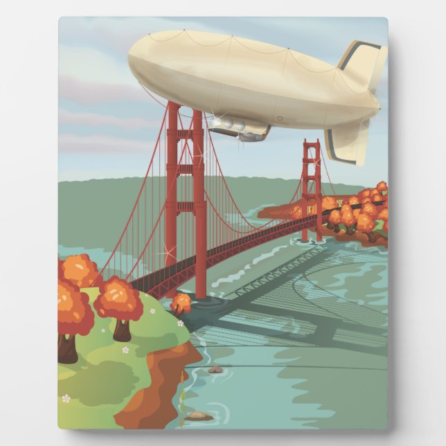 Blimp Airship Fotoplatte (Vorderseite)